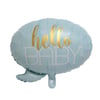 Hello Baby  Mavi Folyo Balon