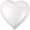 Kalpli Folyo Balon Beyaz 40 cm