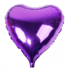 Kalpli Folyo Balon Mor 40 cm