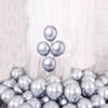 Krom Balon Gümüş 5 Adet