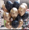 Krom Uçan Balon 20 Adet / Teslimat Dahil