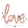 Love Folyo Balon Rose Gold