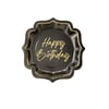 Luxury 8 Adet Happy Birthday Karton Tabak 