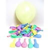 Makaron Balon Sarı 10 Adet