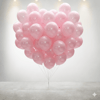 Makaron Pembe Uçan Balon 30 Adet