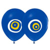 Mavi Nazar Boncuklu Balon (10 Adet)