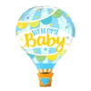 Mavi Renkli Welcome Baby Folyo Balon
