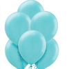 Metalik Balon Açık Mavi 100 Adet