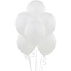 Metalik Balon Beyaz 10 Adet