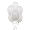 Metalik Balon Beyaz 100 Adet