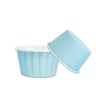 Muffin Kek Kapsülü Pastel Mavi 50 li