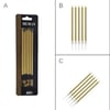 Mum Çubuk 15 cm Gold 6lı