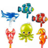 Okyanus Deniz Canlıları Folyo Balon Set 6lı 20cm
