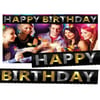 Püsküllü Happy Birthday Banner