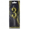 Rakam Mum 3 Gold Altın