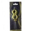 Rakam Mum 8 Gold Altın