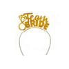 Simli EvaTeam Bride Taç Gold