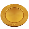 Tabak Sert Plastik 26cm Gold 6'lı