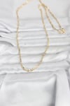CM 14K Gold Renk Burgu Yassı Model 60 cm Kadın Kolye