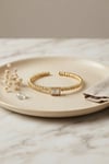 Gold Renk Dorika Model Kare Zirkon Taşlı Kadın Bileklik