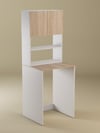 %100MDF Çamaşır ve Kurutma Makinesi Dolabı, 3 Raflı Kapaklı Çamaşır Makinesi Üstü Dolabı