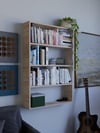 5 Raflı Dekoratif Kitaplık, Geniş Kitaplık, Ofis Kitaplığı, Duvar Rafı %100MDF 104x72,5cm