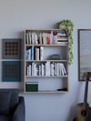 5 Raflı Dekoratif Kitaplık, Geniş Kitaplık, Ofis Kitaplığı, Duvar Rafı %100MDF 104x72,5cm
