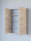 Detamob Kapaklı İnce Çok Amaçlı Dolap 104x72cm