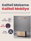 Detamob Lora Vestiyer, Ayakkabılık ve Duvar Askısı, Beyaz/Sonoma & Karbon Gri/Sonoma