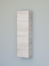 Kapaklı Raflı Banyo Dolabı, İnce Çok Amaçlı Dolap 104x31cm