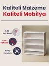 Raflı Kapaksız Çok Amaçlı Dolap, Ayakkabılık