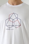 Bisiklet Yaka Kısa Kol, Baskılı T-shirt