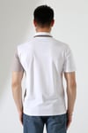 Erkek Çizgili Şerit Detaylı Pamuklu Polo Yaka T-shirt