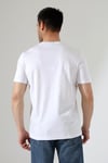 Erkek İki Renk Parçalı Bisiklet Yaka T-Shirt - Pamuklu Tişört