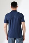Erkek Polo Yaka Düz Renk Pamuklu Triko kısa kol T-shirt