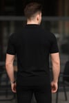 Erkek Polo Yaka Fermuarlı Triko T-shirt