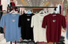 Kadın Bisiklet Yaka  Kısa Kollu Taşlı Kalp İşlemeli Triko T-Shirt 4295