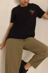 Kalp Nakışlı T-shirt