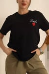 Kalp Nakışlı T-shirt
