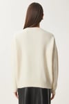 KETEN ÇİÇEKLİ OVERSIZE KAZAK