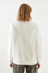LEOPAR DESENLI  3 İPLİK ŞARDONLU SWEATSHIRT