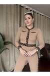 LEOPAR ŞERİTLİ ALT ÜST TAKIM