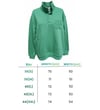 Unisex Regular Çift İplik Yumuşak Dokulu Düğmeli Sweatshirt