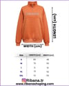 Unisex Regular Fit Fermuarlı Yumuşak Dokulu Üç İplik Uzun Kollu Sweatshirt