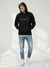 Unısex Regular Fit Kapüşonlu Baskılı Cepli Uzun Kollu Pamuklu Yumuşak Dokulu Sweatshirt