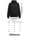 Unısex Regular Fit Kapüşonlu Baskılı Cepli Uzun Kollu Pamuklu Yumuşak Dokulu Sweatshirt