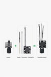 Bambu Lab Complete Hotend Assembly With Hardened Steel Nozzle 0.8 mm  X1C