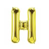 16 inç Folyo Balon16 inç Gold H Harfi Folyo Balon 