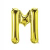 16 inç Folyo Balon16 inç Gold M Harfi Folyo Balon 