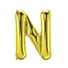 16 inç Folyo Balon16 inç Gold N Harfi Folyo Balon 